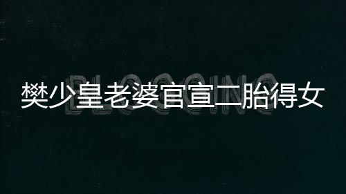 满月宣二胎得庆小女 女儿皇老晒照婆官樊少