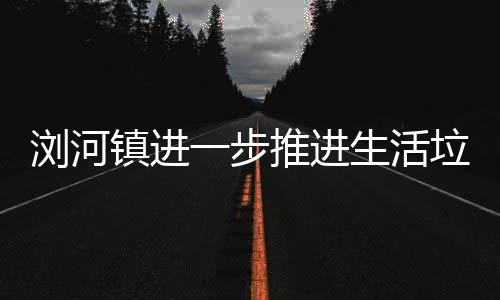 浏河垃圾推进工作镇进一步生活分类