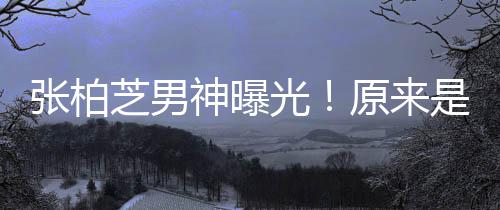 星刘了婚的硬光张柏芝男青云原来汉男神曝是结