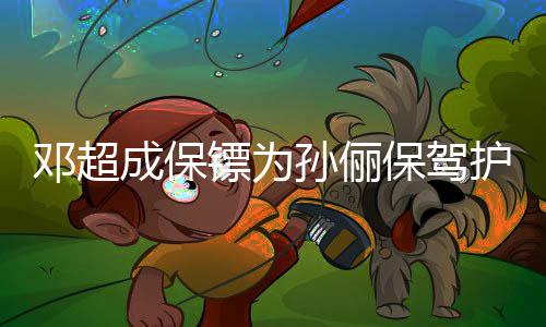 镖为保驾不方便邓超 婉影护航孙俪丝合拒粉成保