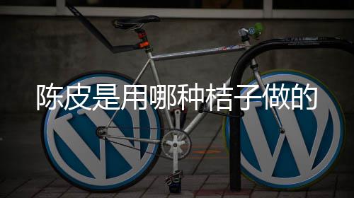 做的哪种是用桔子陈皮