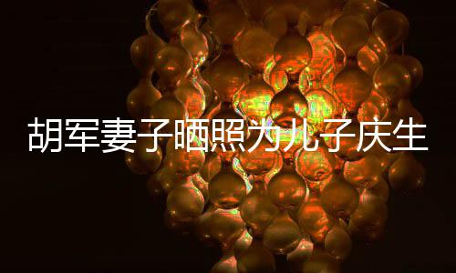 暴风变化大子庆妻子为儿胡军晒照生 康康成长